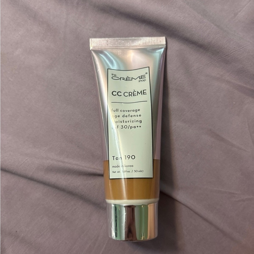 The Crème Shop CC Crème Foundation - Tan